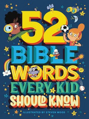 cover image of 52 Bible Words Every Kid Should Know
